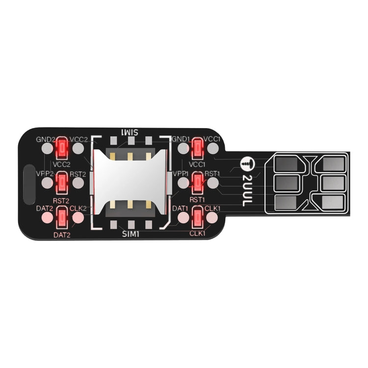 Scheda di test rapido per scheda di controllo SIM doppia 2UUL SM01 Scheda di test rapido per scheda di controllo SIM doppia 2UUL SM01